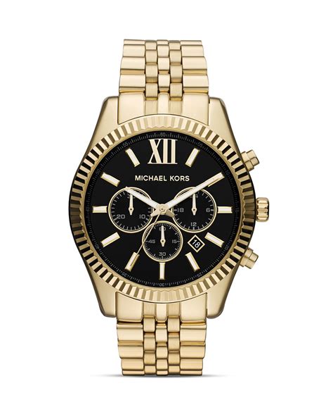 michael kors watches lexington ky|lexington pavé gold tone watch.